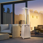 11.2kw Gas Heater, Stainless Steel, Silver | Silver