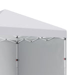 3x3 (m) Pop Up Gazebo Party Tent W/ 2 Sidewalls, Weight Bags | White