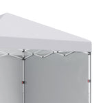 3x3 (m) Pop Up Gazebo Party Tent W/ 2 Sidewalls, Weight Bags | White