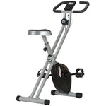 Folding Exercise Bike With 8-level Magnetic Resistance | Gray