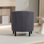 Beulah Fabric Accent Chair | Charcoal Grey