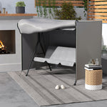 Large Outdoor Swing Chair Cover Garden Furniture Protector | Light Slate Gray