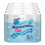 Inspirations Soft White 3 Ply Toilet Paper Roll 45 Rolls