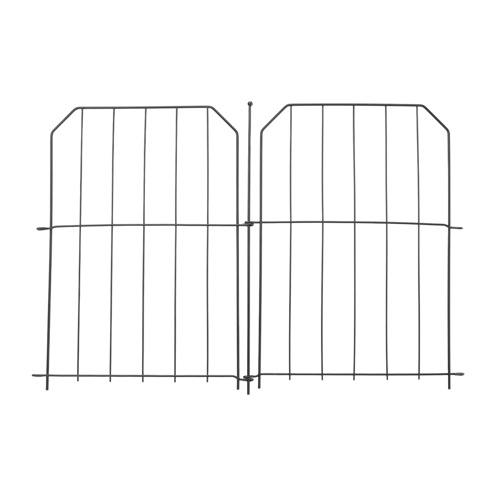 Breeins 10-pack Decorative Metal Garden Fence Panels