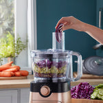 1000w Food Processor | 1000w | Black & Copper