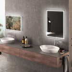 Illuminated Bathroom Mirror With Led Lights 3 Colours