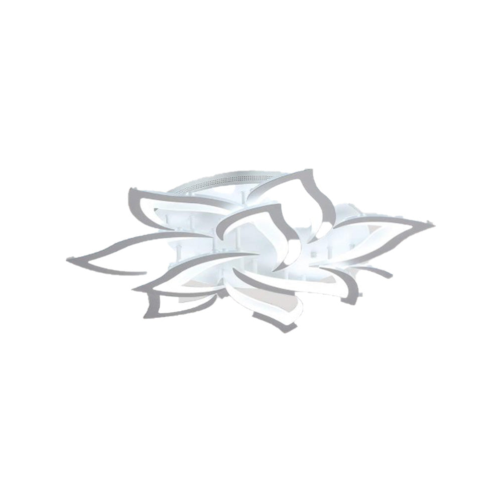Dimmable Led Ceiling Light With Remote Control | One Size | White
