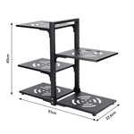 5/7-tier Adjustable Kitchen Pot Rack Organizer | Medium