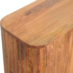 Montara Sideboard – Solid Wood, Golden Teak Finish, 3 Drawers & 2 Cabinets