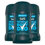 Men Deodorant Stick Ocean Rush With 48hrs Of Odour Control 50ml, 3 Pack | Set of 3