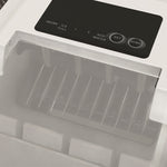 Portable Ice Cube Maker With 2 Cube Sizes 12kg Per 24 Hrs