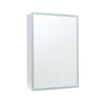 Rectangular Wall Mount Mirror Cabinet With Led Lighting