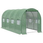 Walk-in  Polytunnel Greenhouse 4x2m