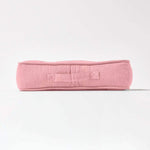 Rajput Ribbed Cotton Floor Cushion | 40cm x 40cm | Pink