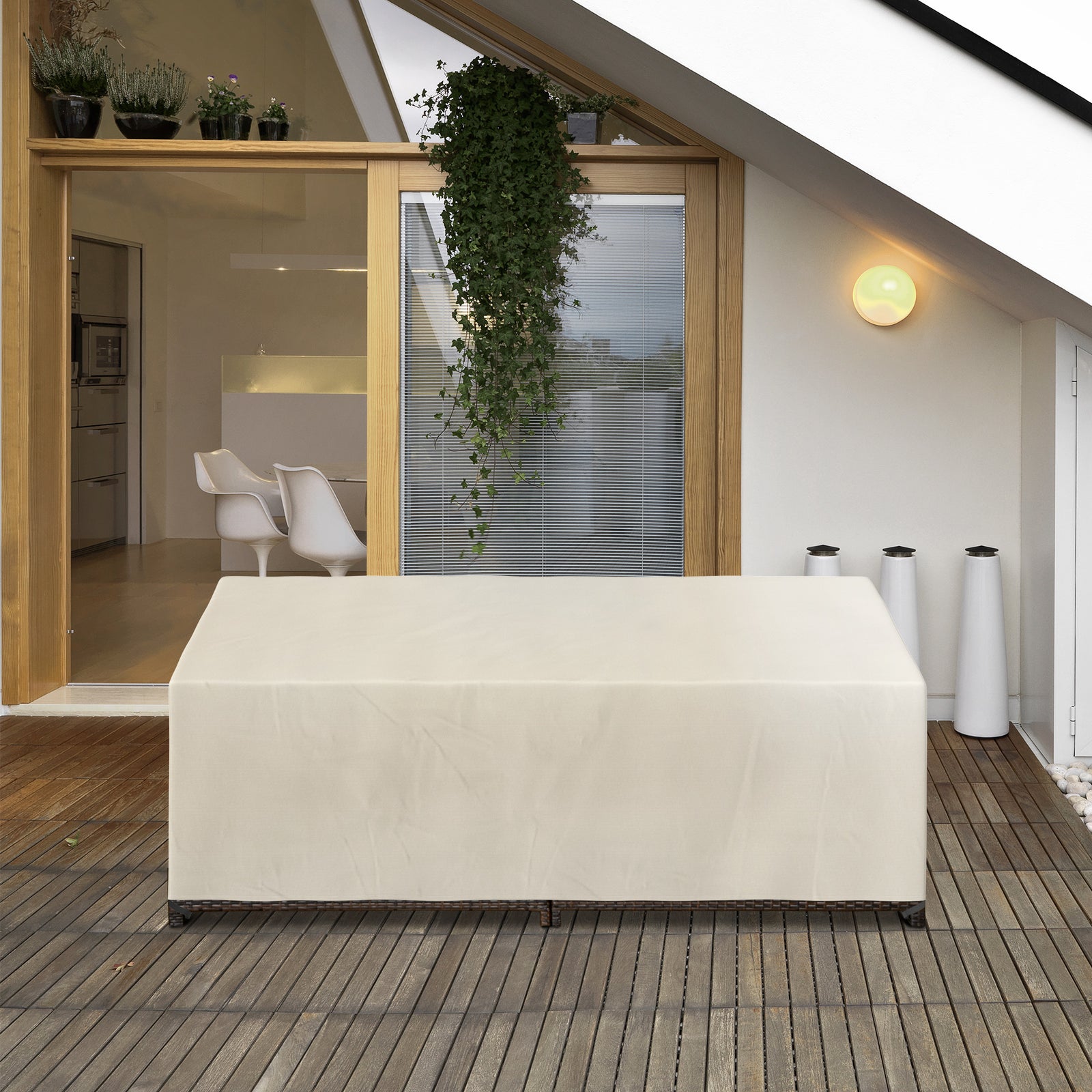 3 Seater Rain Cover Garden Sofa Chair Bench Protector