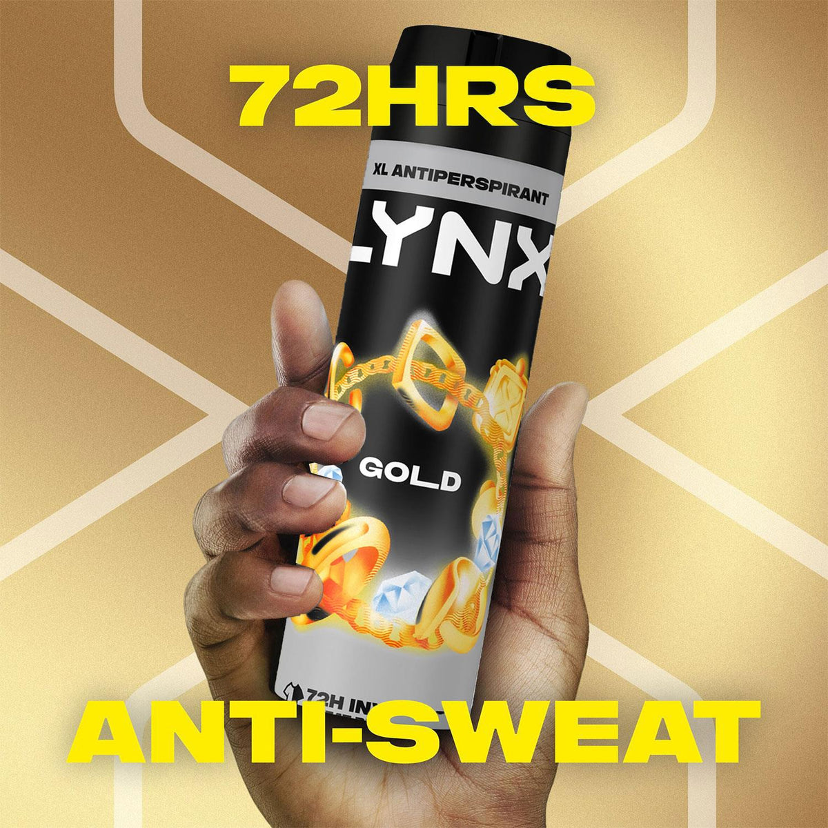 Xl Gold Spray Antiperspirant Deo Antiwhite Marks 72h Protection 200ml | Set of 30