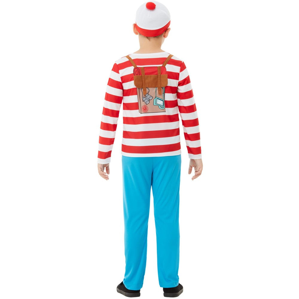 Where's Wally? Deluxe Costume | Age 10-12