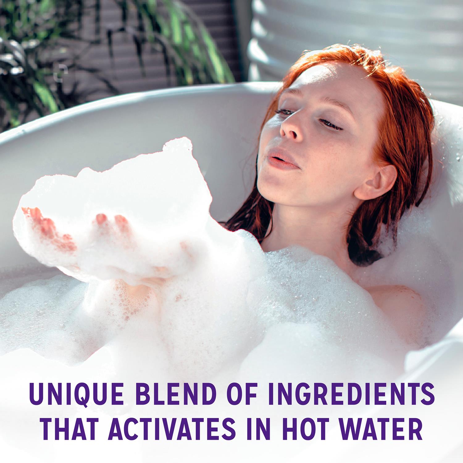 100% Nature Inspired Fragrance Bath Soak, Feel Relaxed, 3 Pack, 500ml | 3 | Purple