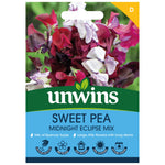 Sweet Pea Midnight Eclipse Mix Seeds | 21 Seeds