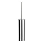 Stainless Steel Freestanding Toilet Brush And Container | Polished Stainless Steel