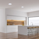Bravo Led Ceiling Or Wall Lamp Stylish And Durable Ip44 Suitable For Kitchens Bathrooms Or Outdoor Settings | 33cm | White