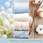 Signature Medium Jar Scented Candle - Clean Cotton, 368g