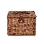 Light Steamed Wicker Chest Hamper