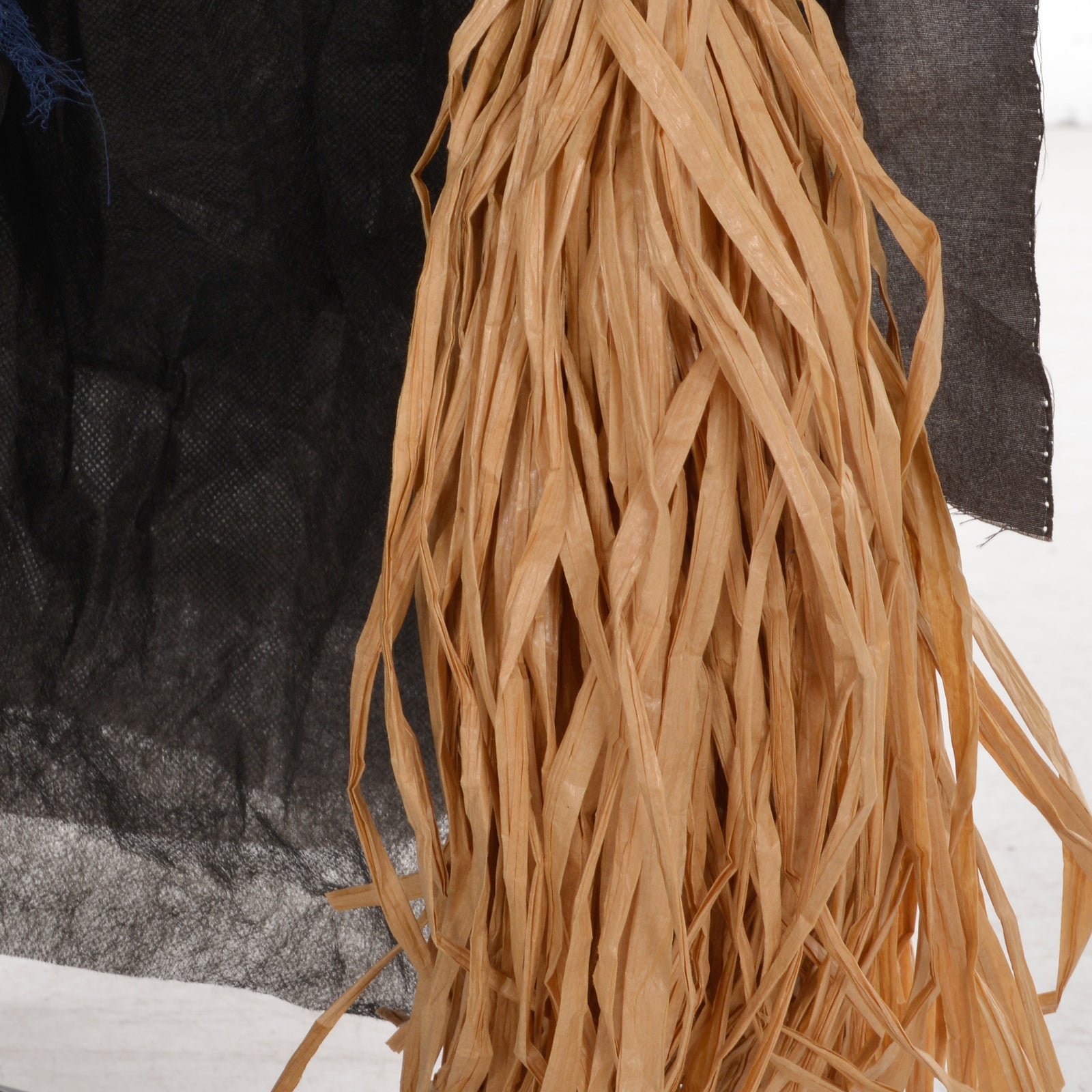 Halloween Witch With Broomstick Animatronic Prop With Light Up Eyes