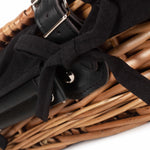 Wicker Small Packaging Hamper | Black