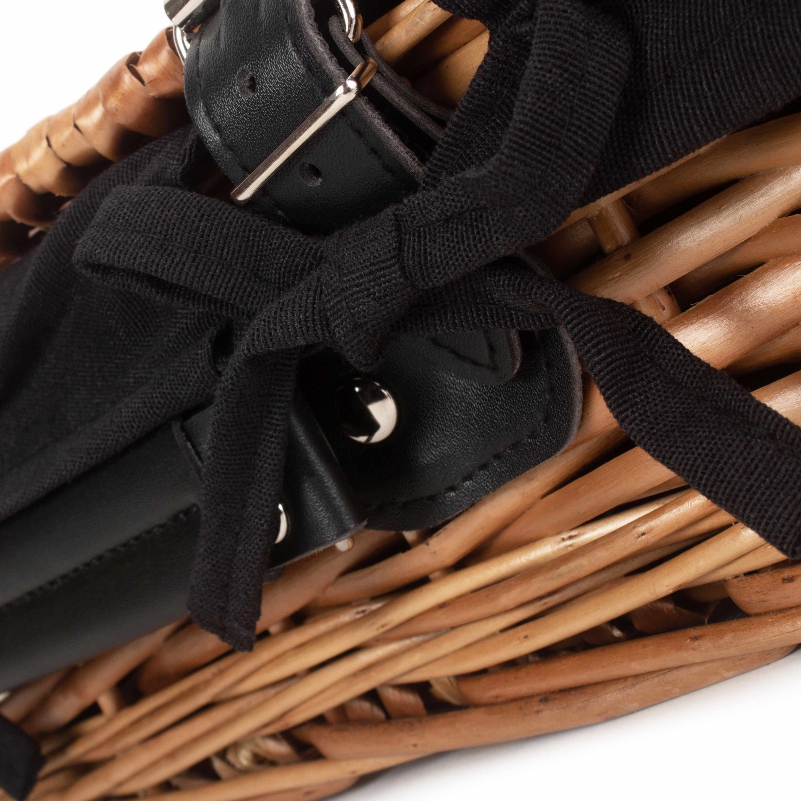 Wicker Small Packaging Hamper | Black