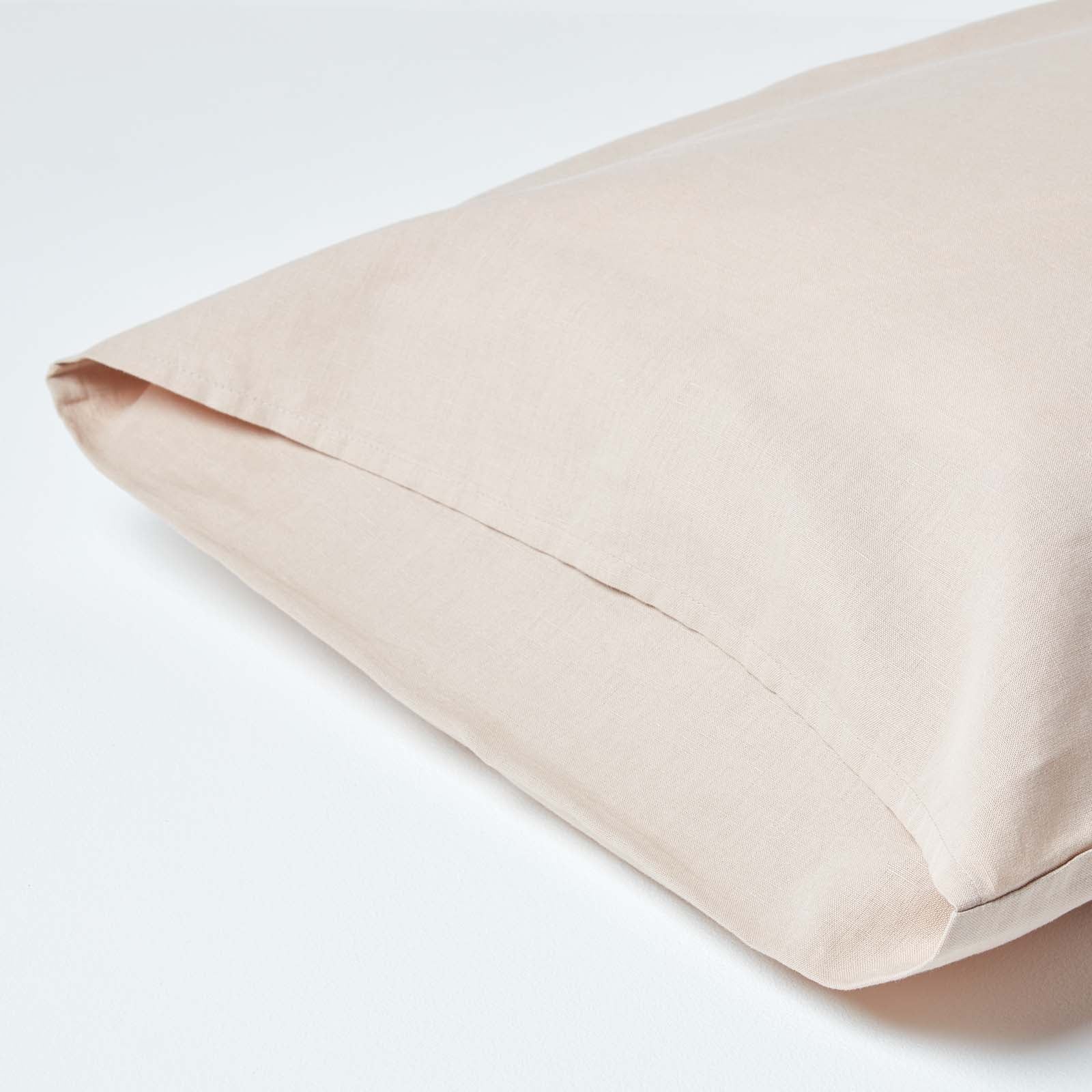 Linen Housewife Pillowcase | King Pillow Case | Natural