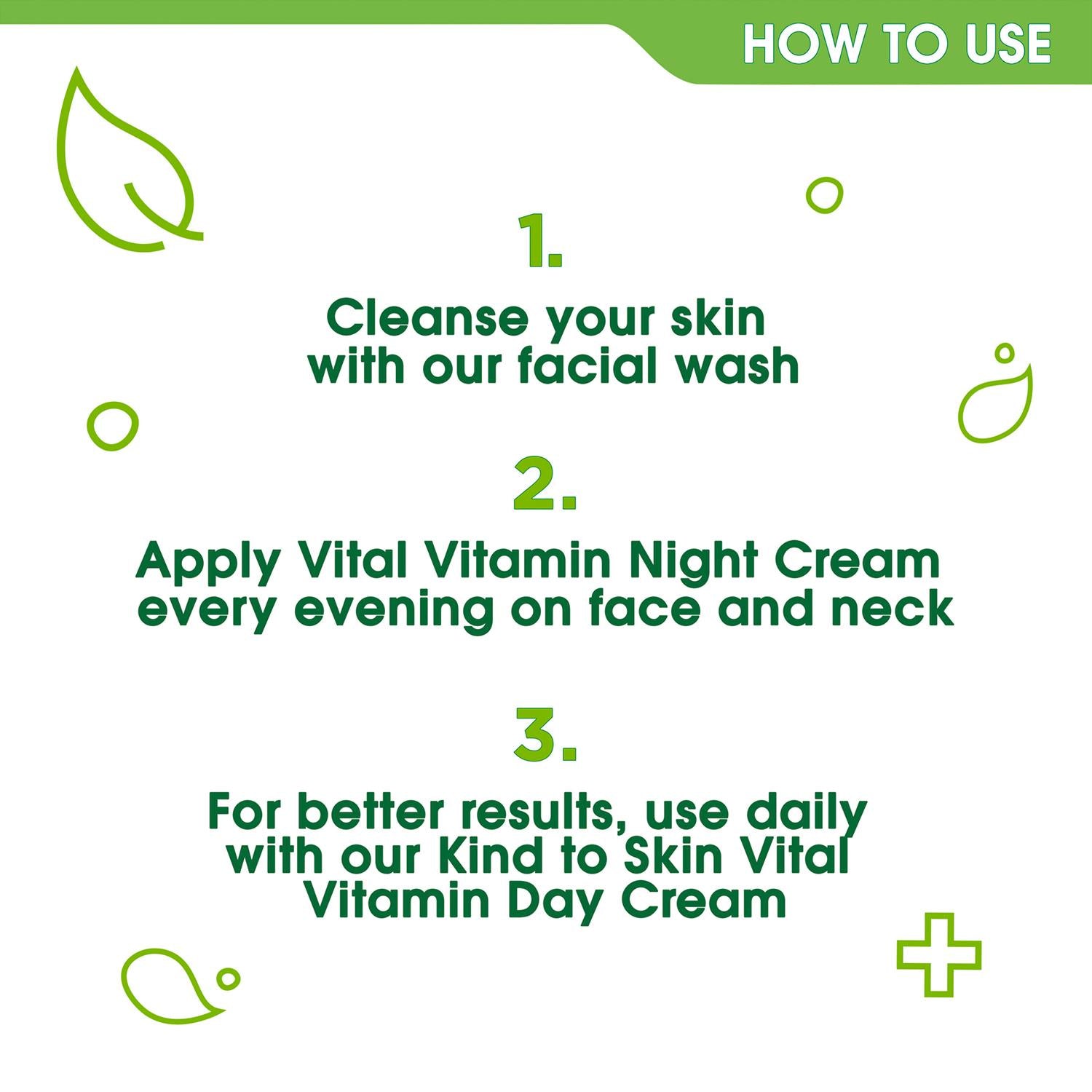 Vital Vitamin Day Cream Sensitive Skin 50ml | Set-of-3