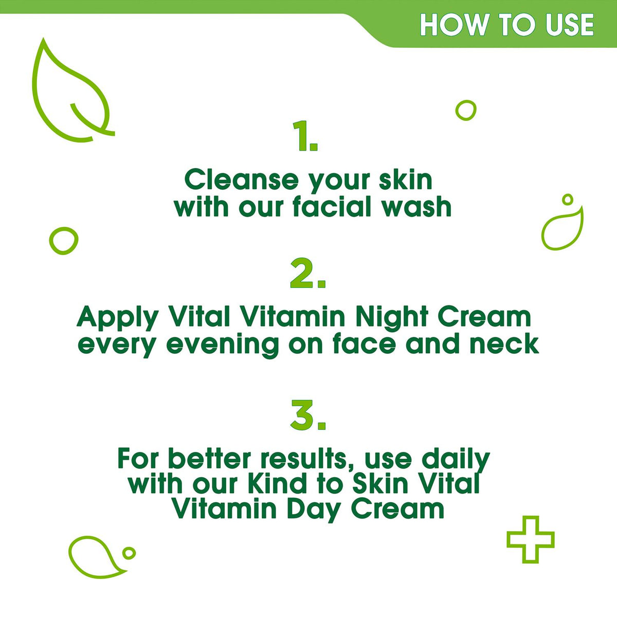 Night Cream Vital Vitamin, 50ml, 10pk | Set of 10
