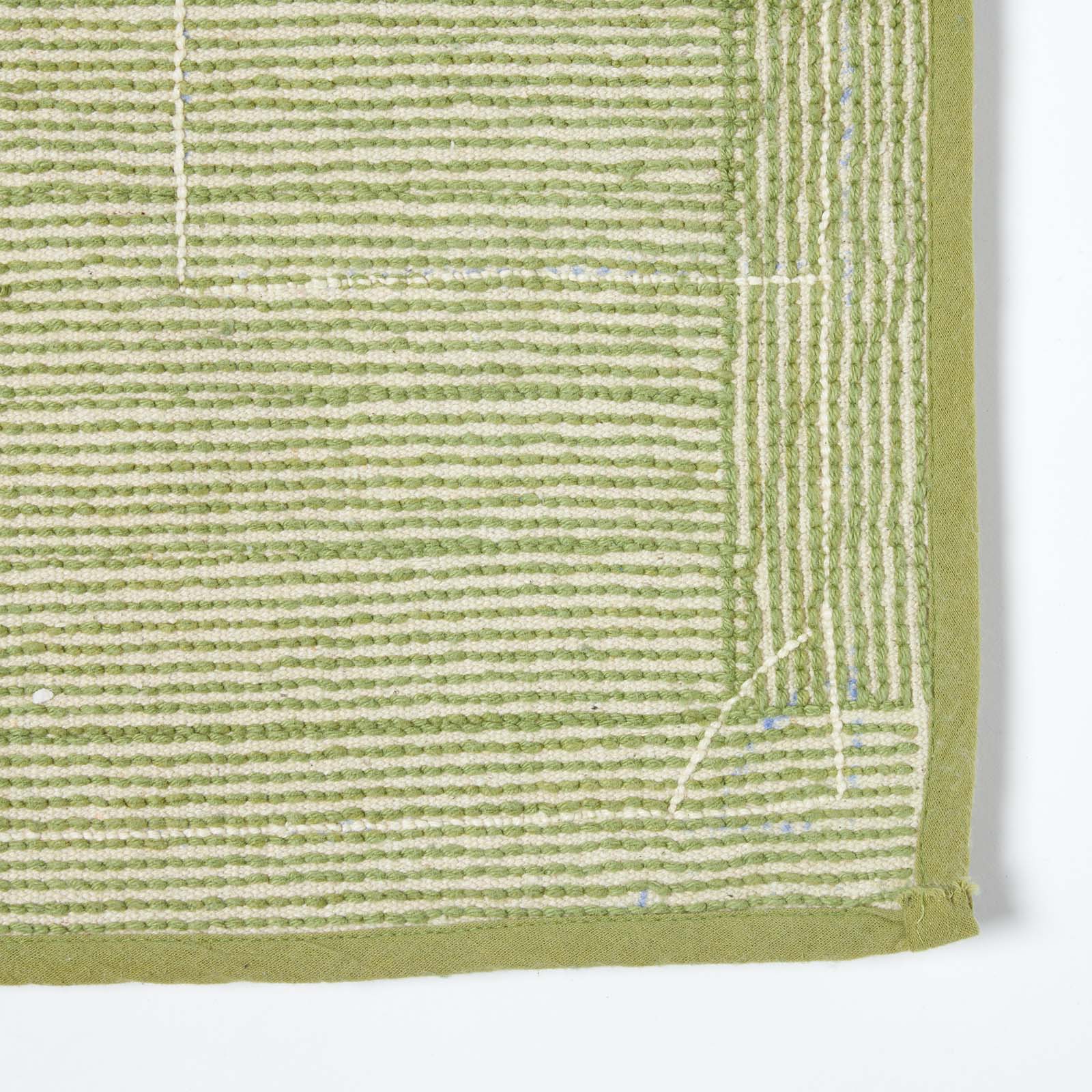 Cotton Tufted Football Pitch Kids Rug