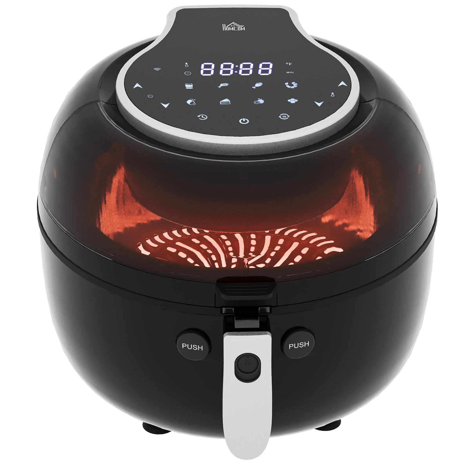 7l Digital Air Fryer With Dehydrate 8 Presets