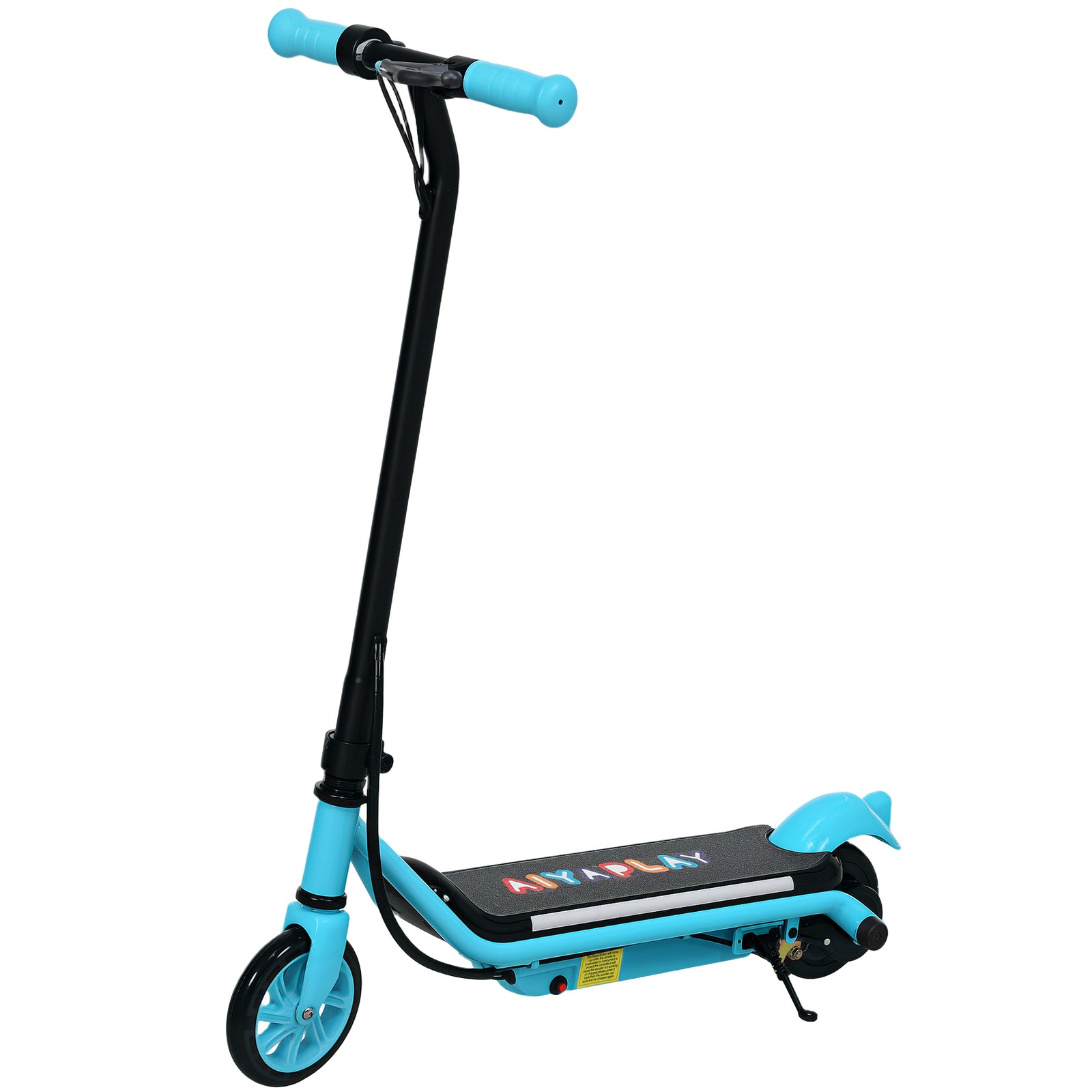 Electric Scooter For 6-14 With Dual Brakes & Colourful Light | Blue