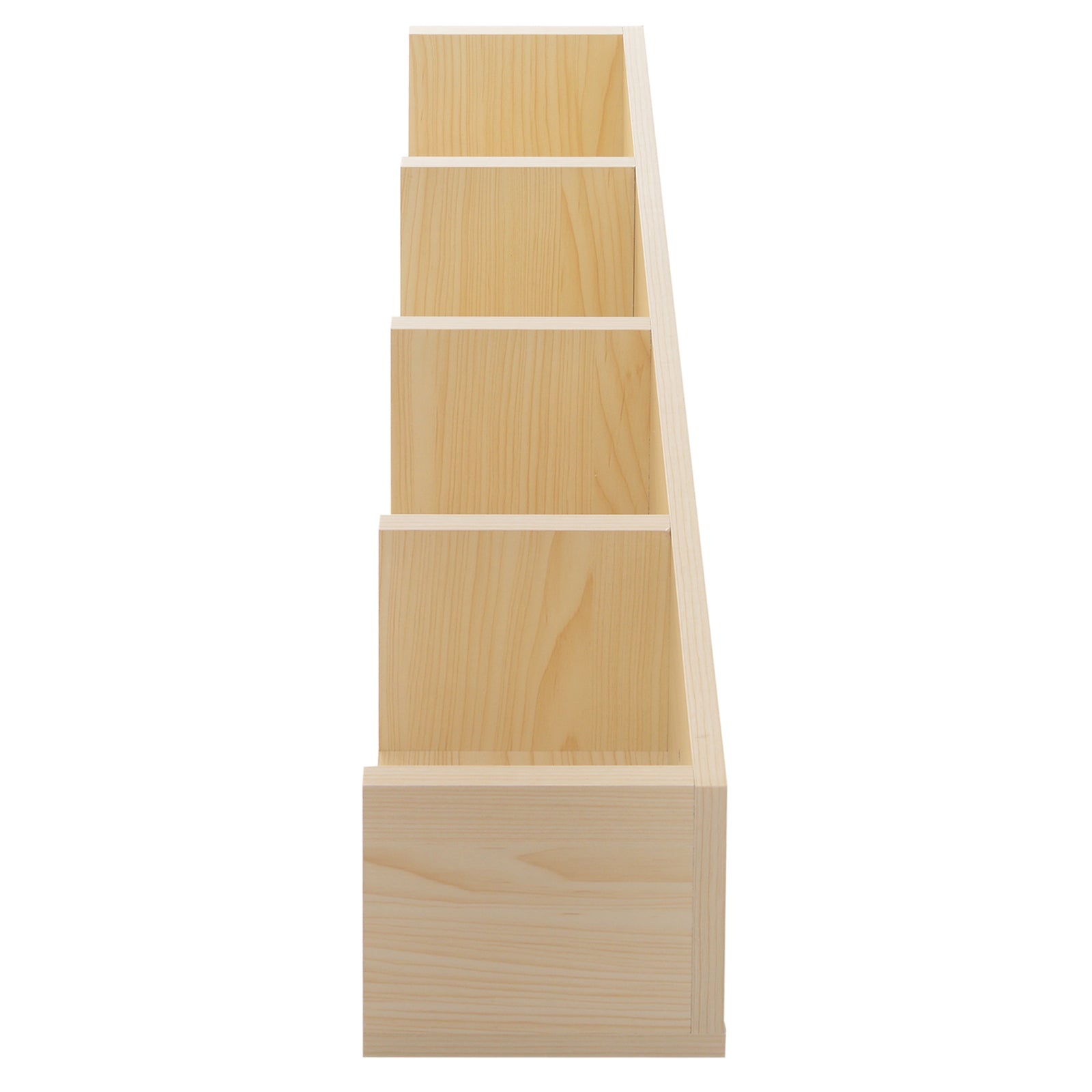 Wooden Wall-mounted Storage Media Display Shelf Center Rack | One Size | Natura