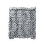 Knitted Blankets Chunky Knit Throw Blanket Handwoven For Home Decor
