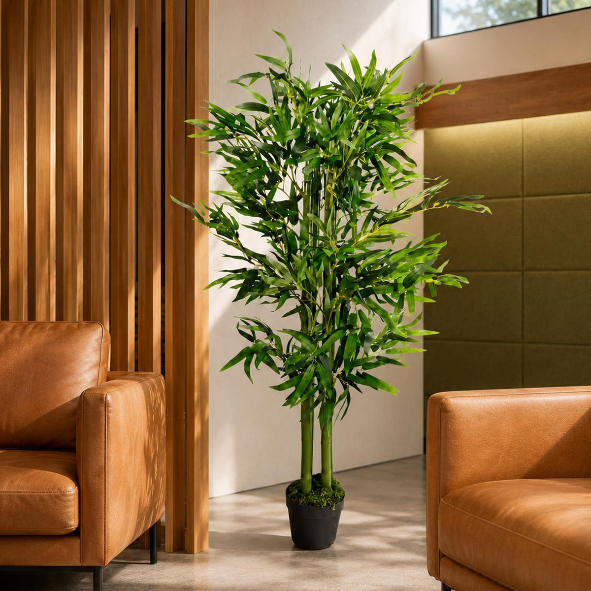 120cm (4ft) Green  Artificial Bamboo Plants Trees - Xl