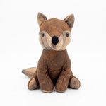 Luxury Fox Door Stop, Polyester Cover With Sand Filling