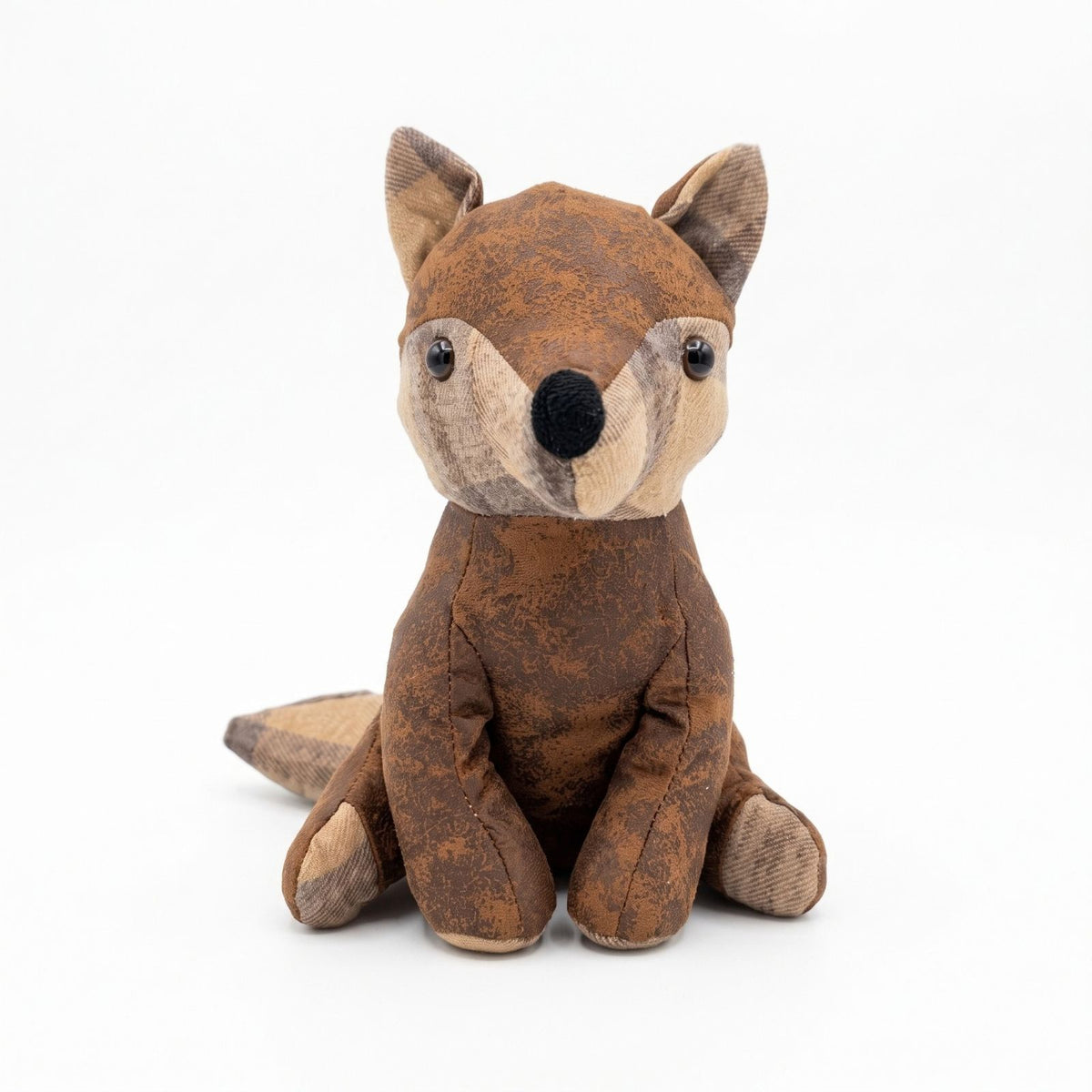 Luxury Fox Door Stop, Polyester Cover With Sand Filling