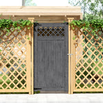 90cm W X 90/120/150/180cm H Rhombus Garden Wood Fence Gate | 180cm