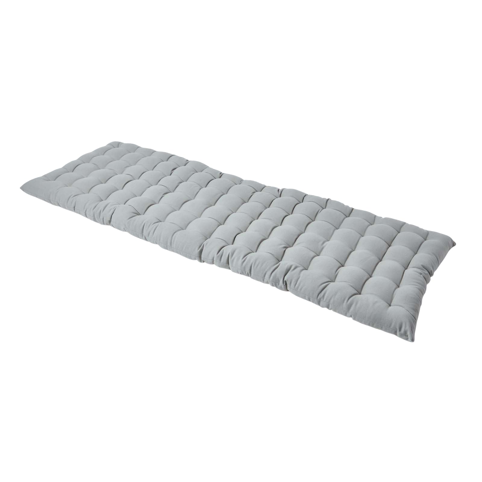 Outdoor Bench Cushion For 2 & 3 Seater Garden Seat Pad For Furniture, Kitchen, Dining & Indoor Use | 3 | Grey