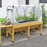 Medium Classic Greenhouse Frame & Multi-cover Set
