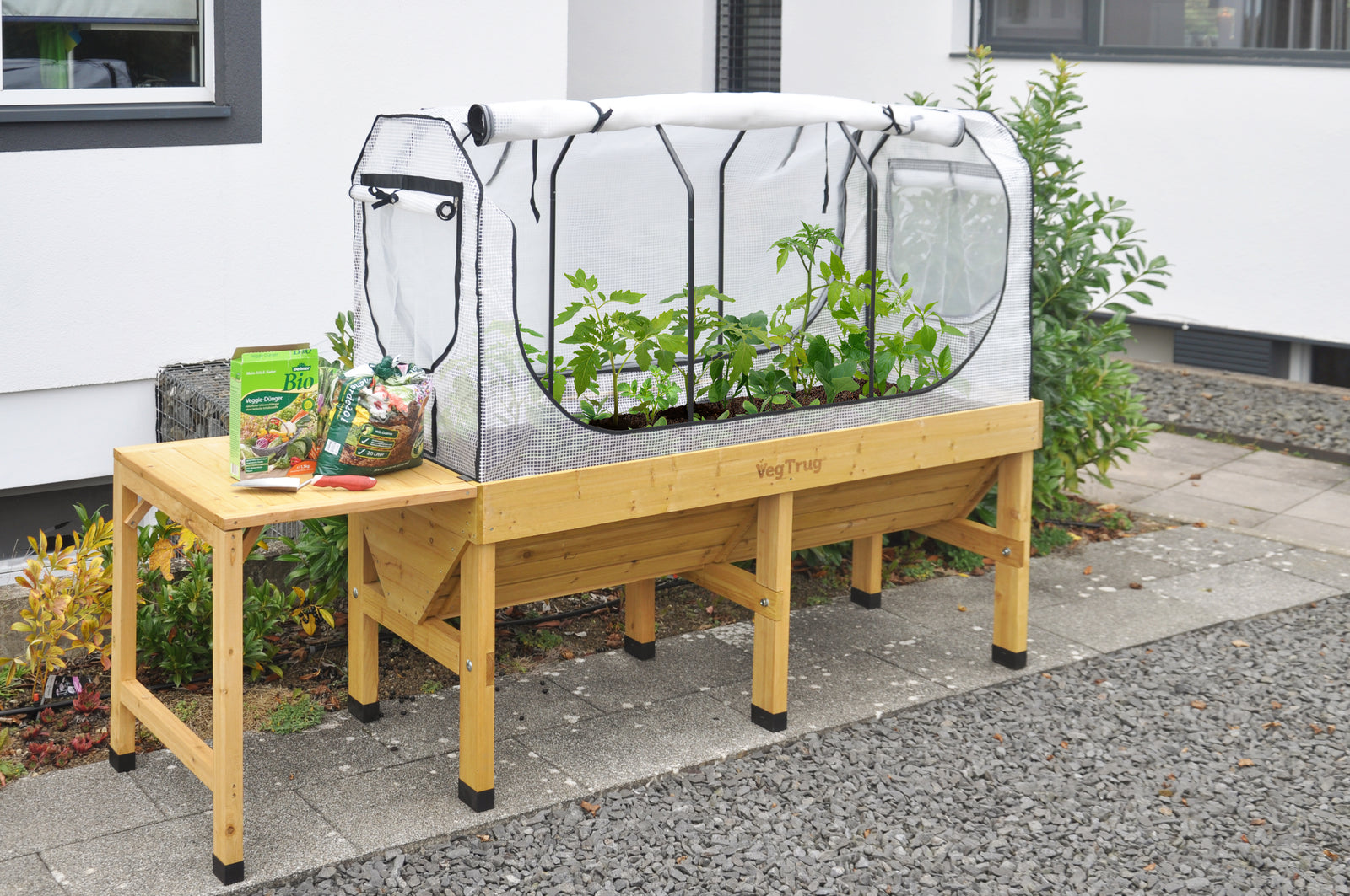 Medium Classic Greenhouse Frame & Multi-cover Set