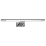Shine Chrome Led 7w Wall Lamp Stylish Polished Chrome Light With Ip44 Rating Perfect For Mounting Above A Bathroom Mirror