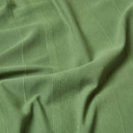 Cotton Rajput Ribbed Throw | 225cm x 255cm | Dark Olive