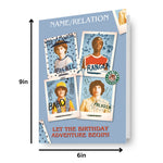 Personalised Birthday Card Official Product