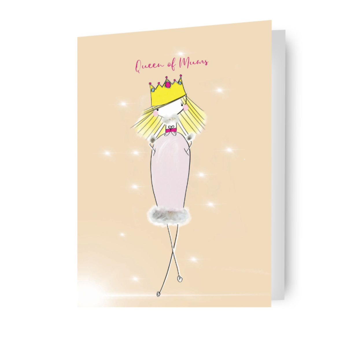 Queen Of Mums' Mother's Day Card Official Product