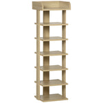 7 Tier Shoe Rack Organizer Storage Shelf Display Cabinet